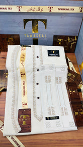 CREAM WHITE COLOURS EMBROIDERED.           (EMBROIDERED COLLECTION)